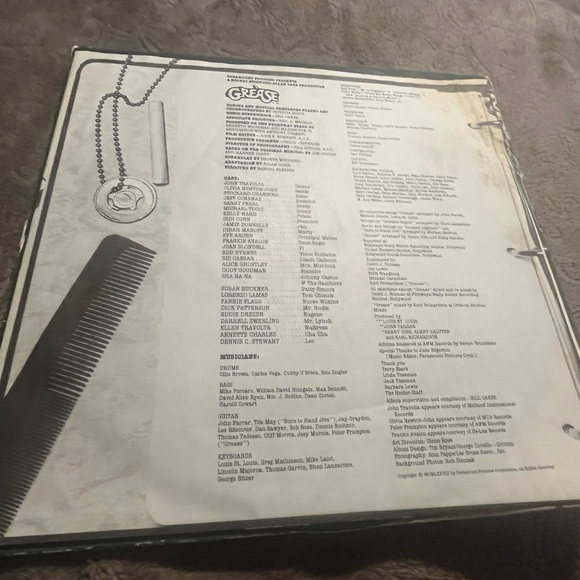 Grease The Original Soundtrack From The Motion Picture LP Vinyl record . 1978 - Picture 6 of 7